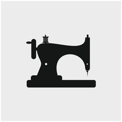 sewing machine icon vector illustration sign