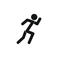 running icon vector illustration sign