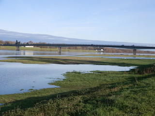La Loire en hiver, Chaumont sur Loire, Loir et Cher, Val de Loire, France