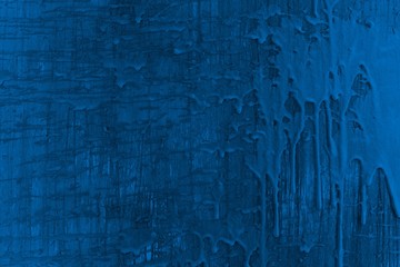design blue table with cement drops texture - fantastic abstract photo background