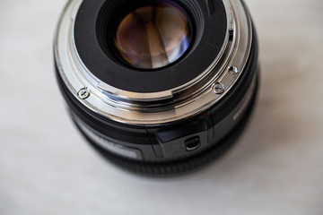 Objetivo de cámara fotografica