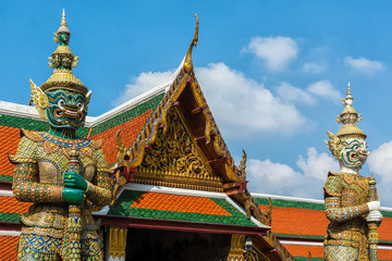 Fototapeta premium Der Große Palast in Bangkok