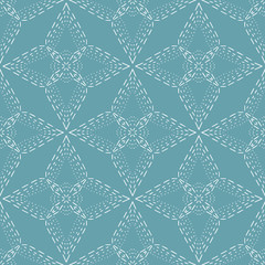 Diamond Stitch texture overlay vector seamless repeat pattern. Delicate, lacy hand drawn quilt look pattern can be used as an overlay to add interest to any design.