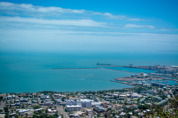 Fototapeta na wymiar Aerial view of Townsville