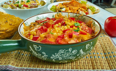 Southwestern Burrito Bowl Bake
