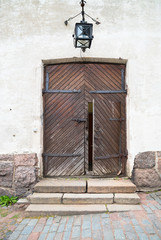 doors of the old fortress