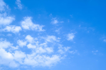 Beautiful blue sky clouds for background.