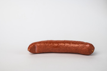 sausage isolated on a white background