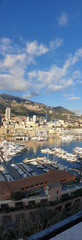 Monaco - Yachthafen  (Panorama)