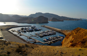Exclusive marina on Arabian sea coast