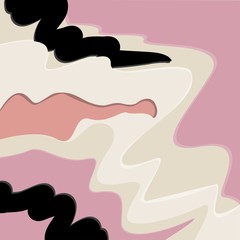 Creative universal artistic wave background. Hand Drawn textures. Trendy Graphic Design for banner, poster, card, cover, invitation, placard, brochure or header.