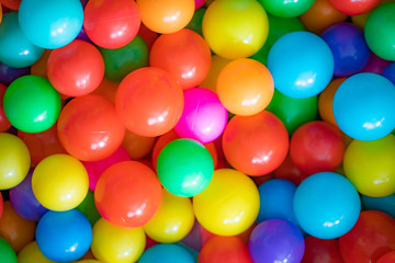 Fototapeta na wymiar Background of colorful balls