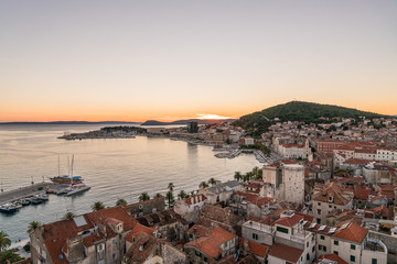 Fototapeta na wymiar view of the city of zadar croatia