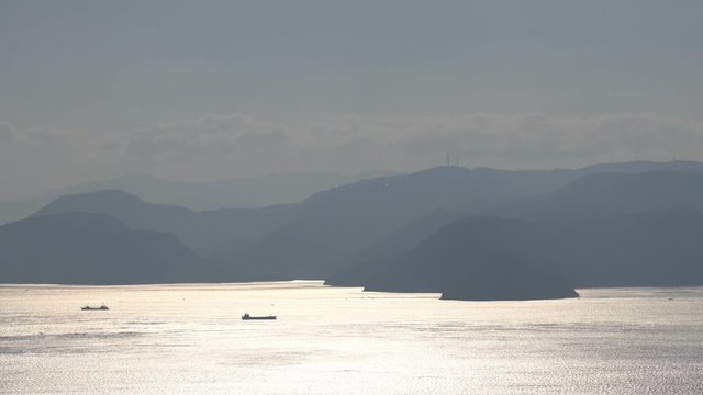 瀬戸内海の景色 / Beautiful scenery of Seto Inland Sea area in Japan
