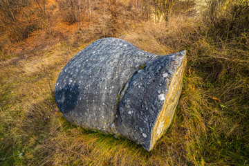 Trovantii – the strangest living stones in Romania.