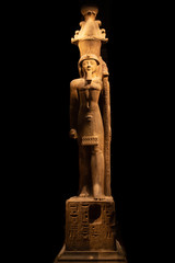 Faraone egiziano tomba