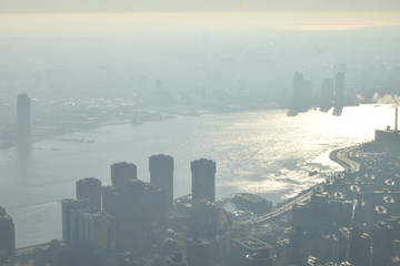 View from top of Empire State Building