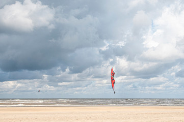 In Holland am Strand und an der Küste