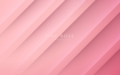 Fototapeta premium Abstract light pink background vector. Diagonal light and shadow.