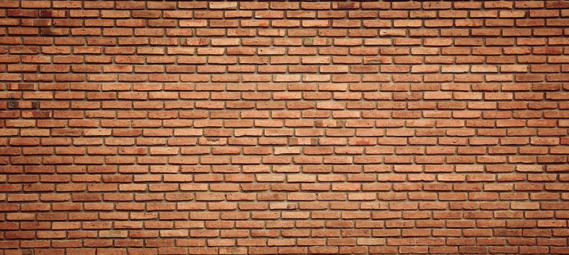 Fototapeta red brick wall texture grunge background