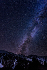 Starry night in Fairy Meadows