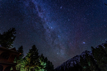 Starry night in Fairy Meadows