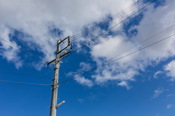 Obraz premium 電柱