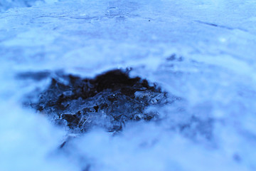 hole in ice