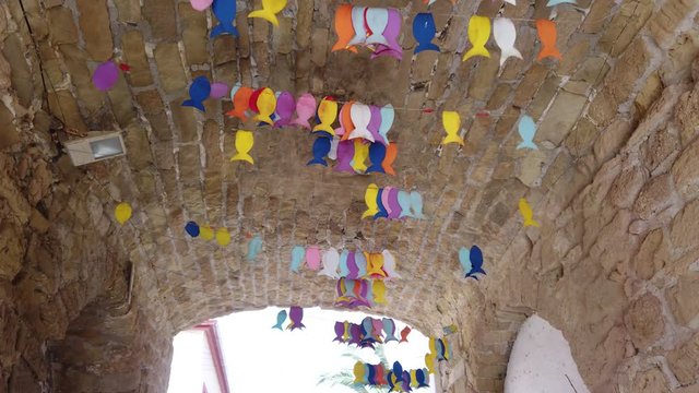 old entrance to the small town on the island of tabarca