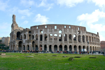Fototapeta na wymiar rome - colosseum