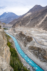 Scenery of Hunza Valley