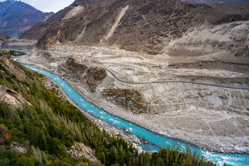 Scenery of Hunza Valley