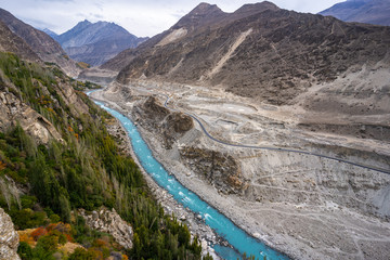 Scenery of Hunza Valley