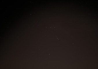 Starry night sky our the galaxy