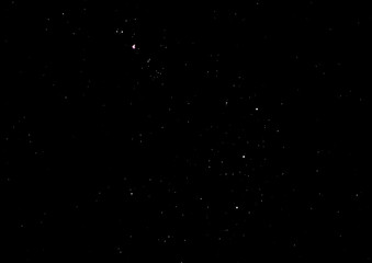 Starry night sky. A piece of the sky.
