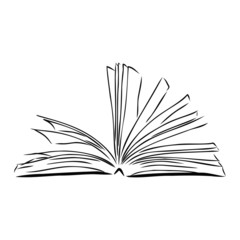 book with blank pages