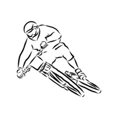 Mountain bike sketch 