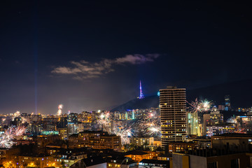 New Year meeting in Tbilisi, Georgia