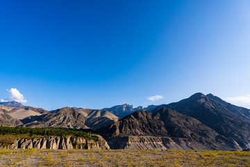 Mountain scenery in Pakistan