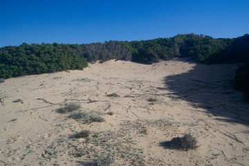Le dune di sabbia di Punta S'Arena