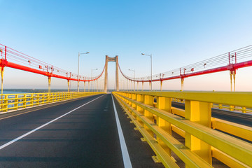 Maputo Katembe bridge in capital city of Mozambique