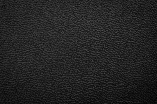 Luxury black leather texture background