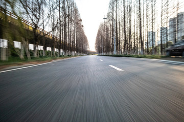 road in city