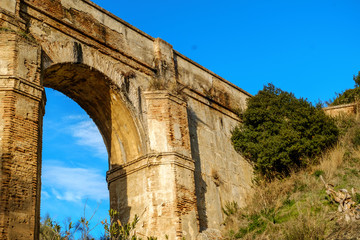 Aquaduct Arroyo de Don Ventura, Malaga province, Spain