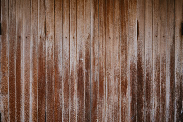 Obraz premium brown Antique vintage wood planks texture.