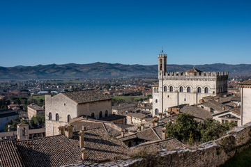 Naklejka premium Gubbio, Perugia - Umbria, italy