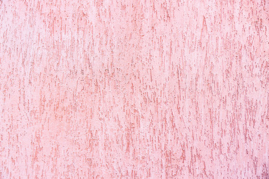 Оuter wall plastered with pink silicate coating