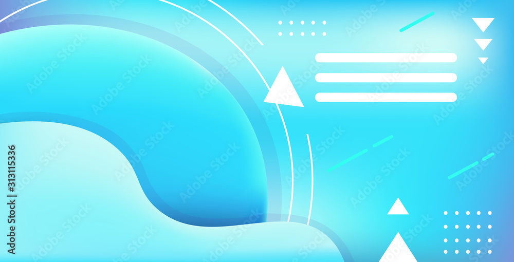 Poster web template with blank bars dynamical colorful gradient abstract banner flowing liquid shape fluid 
