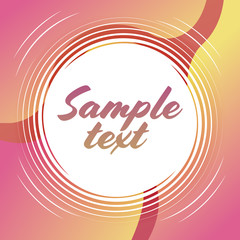 dynamical colored form gradient abstract banner flowing liquid shape fluid color badge modern graphic element copy space vector illustration