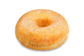 Donut on a white isolated background